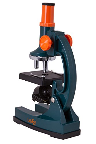 Levenhuk Labzz M1 Kids Microscope with Accessory Kit (Pipette, Prepared Slides, Blank Slides, Cover Slips, Slide Stickers, Sea Salt Included) - Thumbnail 4