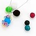 Lava Stones Essential Oil Diffuser Necklace Aromatherapy Diffuser Bouquet Flower locket Pendant with 24 Inches Adjustable Snake Chain