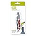 True Wood Handle Double Hinged Waiter’s Corkscrew, Stainless Steel Wine Key with Foil Cutter