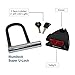 Xtreme Bright® Illumilock Super U-Lock Bike Lock and Taillight Included - Heavy Duty - Comes with 2 Keys (1 Lighted)