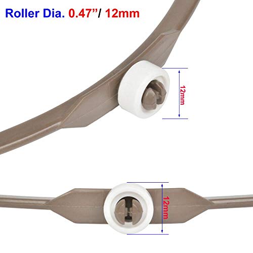 UniTry 7" Microwave Turntable Support, Microwave Oven Tray Support, Rotating Roller Ring (Ring Dia. 7 inches/ 17.8cm, Roller Dia. 12mm) - Thumbnail 3