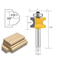 LEATBUY 1/2 Inch Shank Bullnose Router Bit