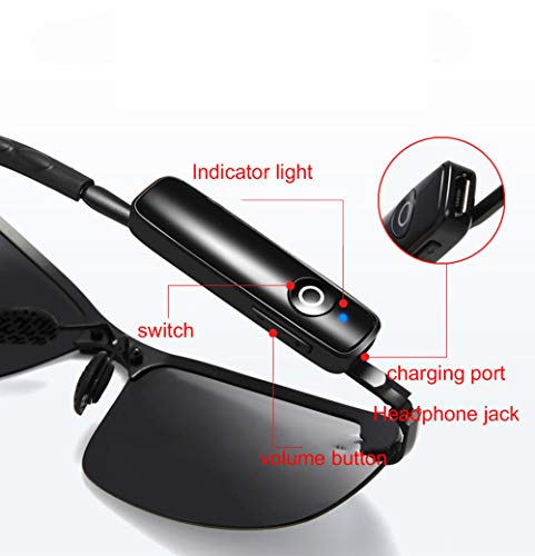 6 JAY+LONG+Bluetooth+Polarized+Sunglasses+Multi+Function