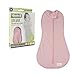 Woombie Original Baby Swaddling Blanket - Soothing, Cotton Baby Swaddle - Wearable Baby Blanket, Pink Posey , 5-13 lbs