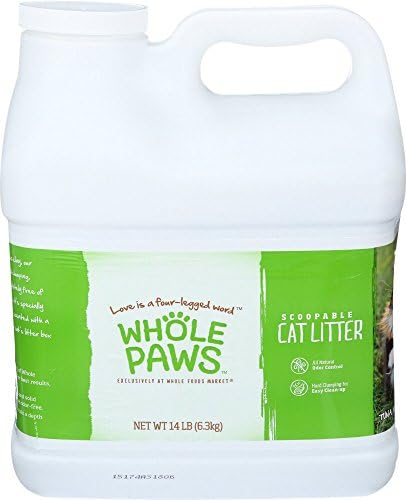 Whole Paws Scoopable Cat Litter, 14 Pound