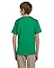 Hanes Youth 5.2 oz., 50/50 ComfortBlend EcoSmart T-Shirt, Medium, KELLY GREEN