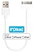 HomeSpot 30-pin Short Charger Cable [MFi Certified] for iPhone 4, iPhone 4S, iPad 1/2/3, iPod Touch, iPod Nano (White, 8 inches 20 cm, 1-Pack)