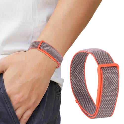 Band for Google Fitbit Air Breathable Adjustable Woven Nylon Wristband for Fitbit Air Screenless Fitness Tracker, Hook & Quick Dry Sport Replacement Strap, Lightweight Comfort Watch Band for Everyday