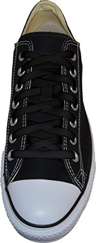 My Shoe Laces Flat Shoelaces 5/16 Wide Athletic Replacement Lace For Sneakers and Shoes (Black, 45)