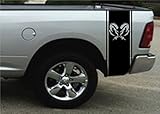 2 X stickers Truck Bed or Car Stripe Compatible with Dodge Hemi turbo Ram pick up