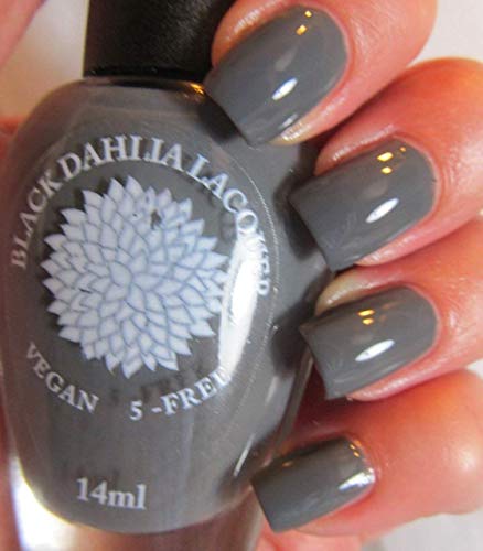 Dove Gray Corsage | Grey Creme Nail Polish | Cream Varnish | by Black Dahlia Lacquer