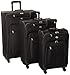 American Tourister AT Pops Plus Softside 3-Piece Spinner Wheel Luggage Set, Black, 3-Piece Set (21/25/29)