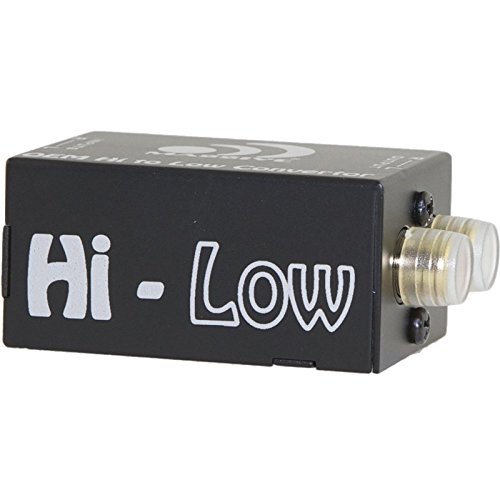 Massive Audio Hi-Low - Car Audio High Level Speaker Signal to Low Level RCA Converter, High to Low Level Signal