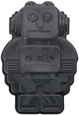 Silicone cake mold, robot