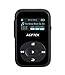 AGPTEK A26 8GB Bluetooth MP3 Player, Sports Clip Hi-Fi Sound Music Player with FM Radio, 1.1 Inch OLED Screen, Sweatproof Silicone Case, Support up to 64GB, Black
