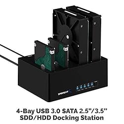 SABRENT 4-Bay USB 3.0 Docking Station for