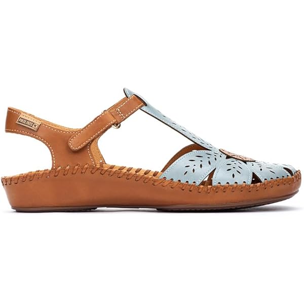 Amazon.com | Semi-Closed Shoes Leather P. Vallarta for Woman