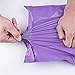 Metronic 100 pack 6x9 Light Purple Poly Mailers Envelopes Shipping Bags with Self Adhesive Waterproof and Tear-proof Postal Bags