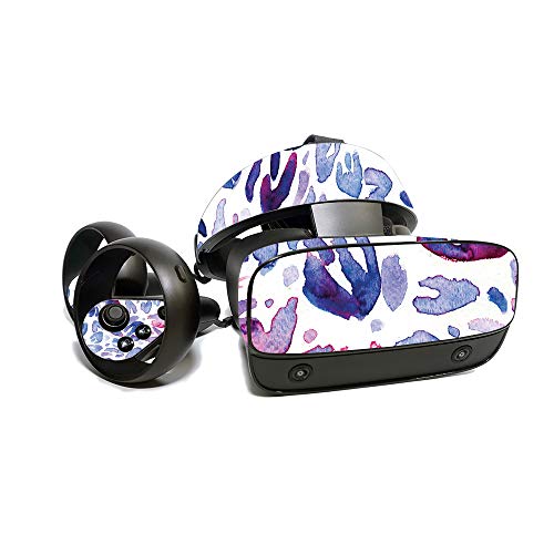 MightySkins Skin for Oculus Rift S - Blue Petals | Protective, Durable, and Uni…