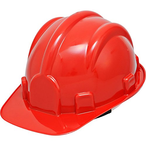 Capacete de Segurança com Carneira Vermelho Prosafety Inmetro