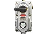 Enerco F173766 Propane Auto Changeover Two Stage Regulator Clamshell