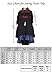 Mordenmiss Women's Flared Layers Dress Hi-Low Ruffle Hem Tunic Top XXL Black