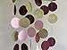 Women Birthday Party Decorations Burgundy Pink Gold/Fall in Love Bridal Shower Decorations/ Qian's Party Graduation Party Supplies/Autumn Wedding/Burgundy Party Decorations Fall