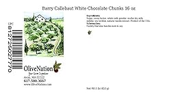 Barry Callebaut White Couverture Chunks for Baking