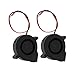 CCTREE 2PCS 12V 0.23A Blow Radial Fan Cooling Hot End Extruder for RepRap i3 3D Printer Creality CR-10/CR-10S