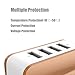 USB Wall Charger, Arrela 30W/6A 4 Ports Travel Fast Wall Charger with Smart IC USB Wall Charger and Foldable Plug