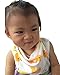 10-pack Baby Girls Bandana Drool Bibs&FREE Baby Washcloth GIFT, Absorbent Cotton Bibs Super-Stylish Anti-Smell Anti-Bacterial Apron Bibs Quick Dry Avoids Drool Rash with Nickel-Free Snaps