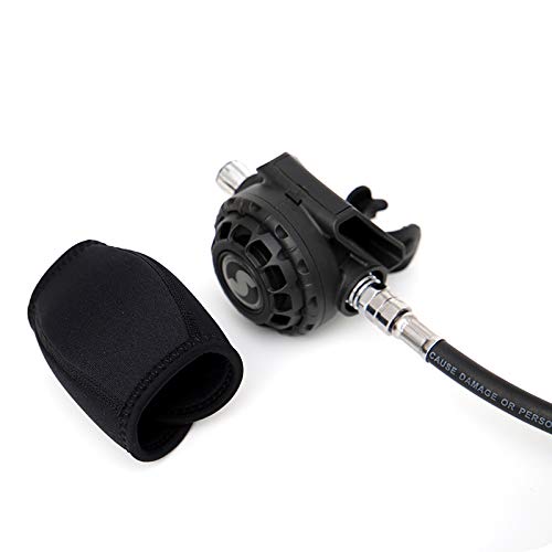 Namvo Black Snorkeling Scuba Second Stage Head Cover Diving Regulator Protector Case