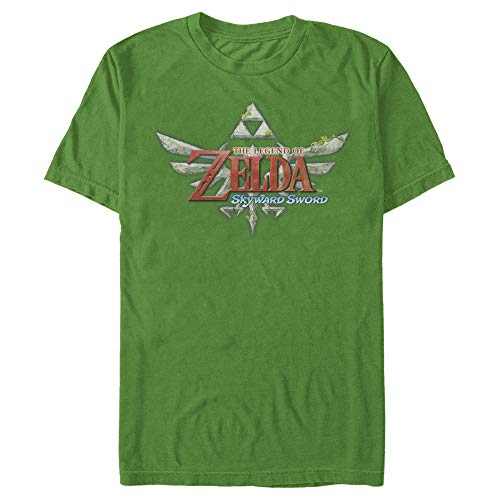 Nintendo Men's T-Shirt, Kelly, Medium