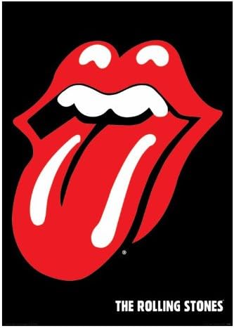 Amazon ローリングストーンズポスターロゴ 61cm X 91 5cm アートフレーム ポスター オンライン通販