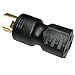 Conntek 30125 L6-20P to 6-15/20R Plug Adapter, 20 Amps 250 Volt , Black