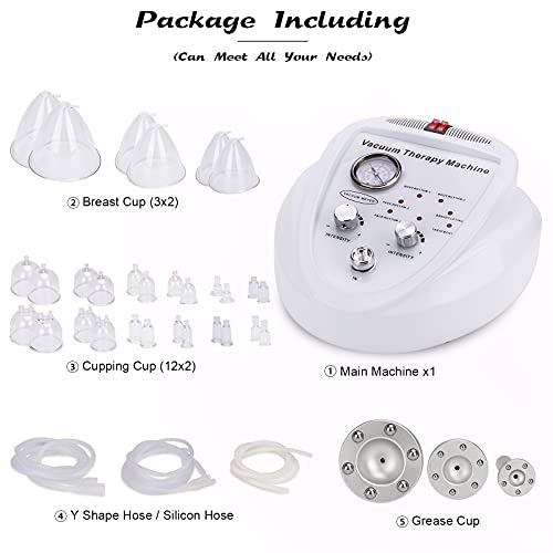 Meifuly Vacuum Cupping Therapy Sets with 30 Cups and 3 Pumps