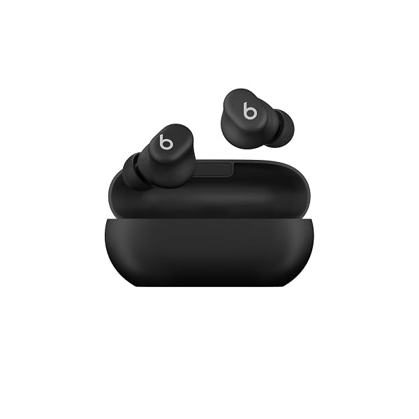 BEATS SOLO BUDS – WIRELESS BLUETOOTH EARBUDS | 18 HOURS OF BATTERY LIFE | APPLE & ANDROID COMPATIBILITY | BUILT-IN MICROPHONE – MATTE BLACK