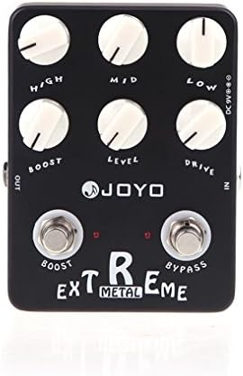 JOYO JF-17 Extreme Metal Guitar Pedal with 3-Band EQ and Gain Boost