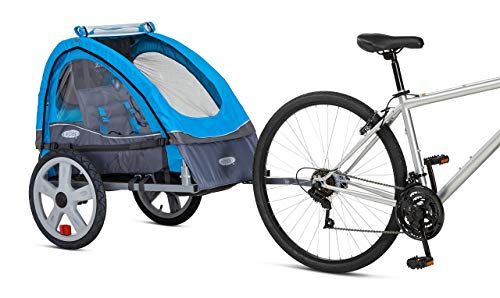 InStep Sync Single Bicycle Trailer, Blue (Renewed)