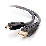 C2G 29653 USB Cable - Ultima USB 2.0 A to Mini-B Cable, Black (16.4 Feet, 5 Meters)