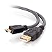 C2G 29653 USB Cable - Ultima USB 2.0 A to Mini-B Cable, Black (16.4 Feet, 5 Meters) primary