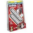 Stick N Click SNCSLR-MC12 Sick N' Click Peel & Stick Strip LED Lights 2 Count