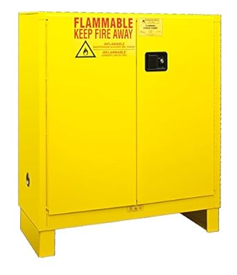 Durham 1030ml 50 Flammable Safety Cabinet With 2 Manual Door And