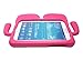 Tab 3, 7, Tab 4 Case, Kids Shock Proof Foam Case Cover Stand for Samsung Galaxy Tab 3, 7, Tab 4 (7.0) P3200/ T110/ T210/ T230 (HOT PINK)