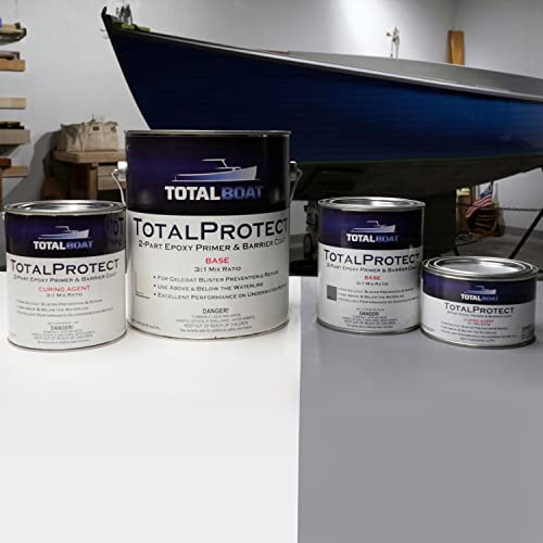 TotalBoat439901 TotalProtect Epoxy Barrier Coat System (White, Gallon