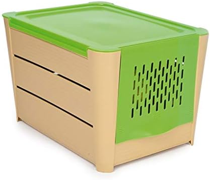 Snips - Recipiente para patatas, cebollas y verduras, color marrón: Amazon.es: Hogar