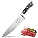 Chef Knife, 8-inch Kitchen Knife, German High Carbon Stainless Steel Knife for Dealing with Meat, Fruit and Vegetables