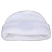 Wenjuan USB Rechargeable LED Beanie Cap, Lighting and Flashing Alarm Modes Ultra Bright 4 LED Hands Free Flashlight Unisex Winter Warmer Knit Cap Hat(White)