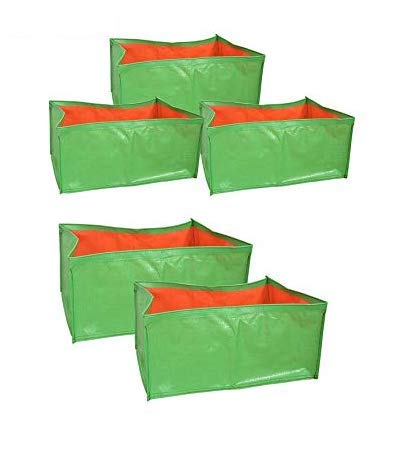 voolex Grow Bags, 60x30x22 cm, Pack of 5