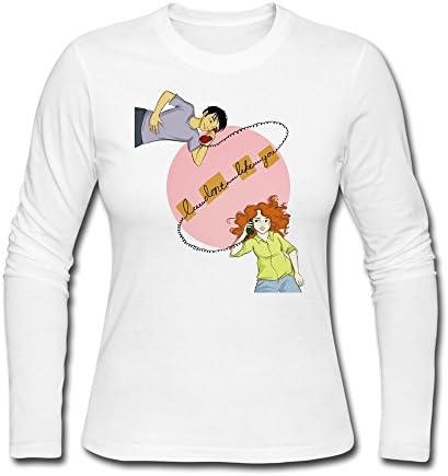 Women's Famous Quotes Rainbow Rowell Eleanor T-shirts White Long Sleeves